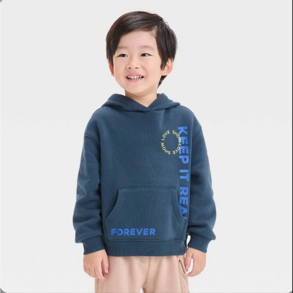Grayson mini toddler boys stay sunny hooded sweatshirt 2T